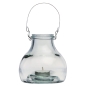 Preview: CASUNSI Windlicht / Kerzenhalter, Recyclingglas