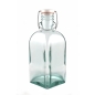 Preview: TABERNA Flasche 1 Liter, Bügelverschluss, Recyclingglas, Mediterranea Lifestyle, recyceltes Glas