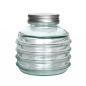Preview: CALIPSO Schraubglas / Aufbewahrungsglas, 330 cc, Recyclingglas, Mediterranea Lifestyle, recyceltes Glas