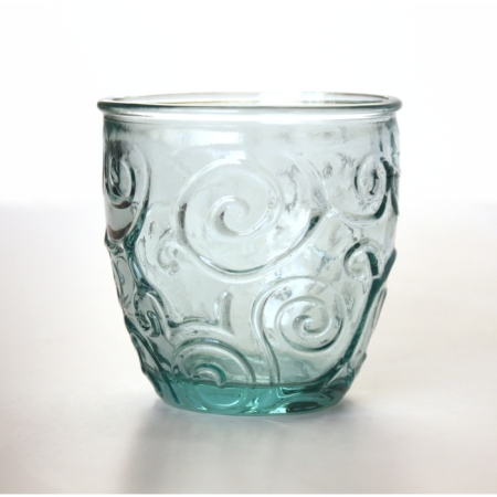 Weinglas / Glasbecher, Ornamente, Recyclingglas, Mediterranea Lifestyle