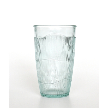 ZENDA Wasserglas / Saftglas, Recyclingglas, Mediterranea Lifestyle, recyceltes Glas