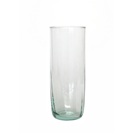 OPTIC Wasserglas / Longdrinkglas, 450 cc, Recyclingglas, hergestellt in Europa, recyceltes Glas
