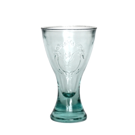 ECOVINTAGE Wasserglas / Saftglas, Recyclingglas, Mediterranea Lifestyle, recyceltes Glas