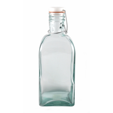 TABERNA Flasche mit Bügelverschluss, 1 Liter, Recyclingglas, Mediterranea Lifestyle