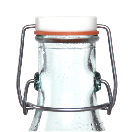 MARINE Flasche, Bügelverschluss, Recyclingglas, Mediterranea Lifestyle, Glasflasche, Getränkeflasche