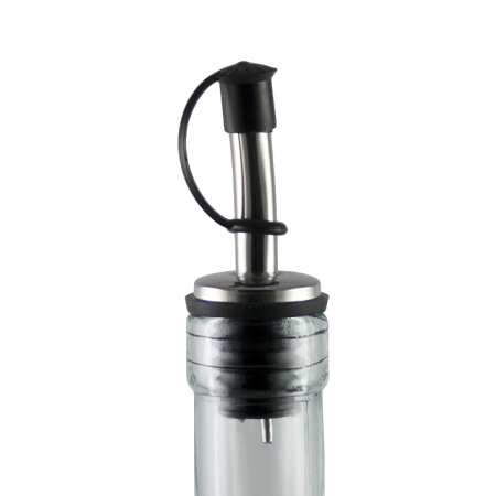 GIRALDA Flasche, 500 cc, Edelstahl-Ausgießer, Recyclingglas, Mediterranea Lifestyle, recyceltes Glas