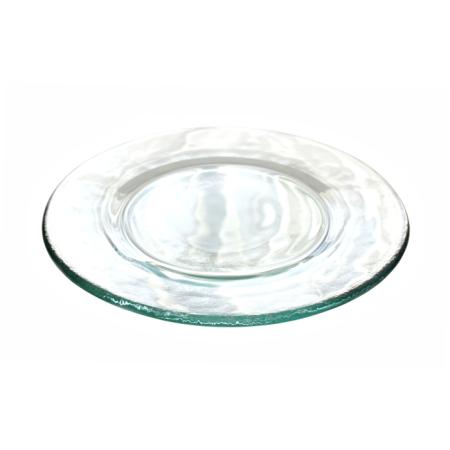 NYNET Glasteller, 20 cm, Recyclingglas, Mediterranea Lifestyle, recyceltes Glas