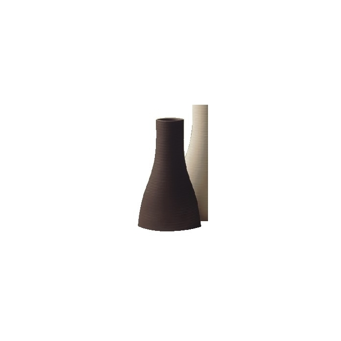 BANTU Keramik-Vase, matt-braun, La Mediterranea, Vidreco, Designervase