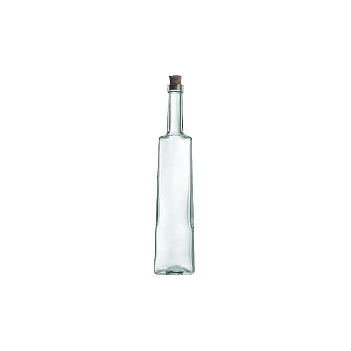 ALTRA Flasche mit Kork, 500 cc, Recyclingglas