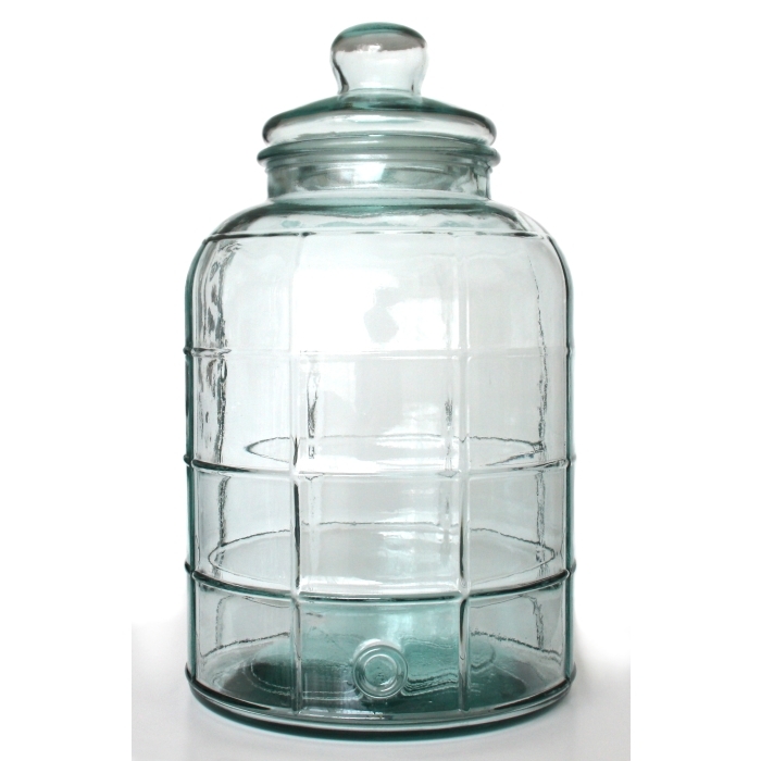 GRAPHIC Vorratsglas / Aufbewahrungsglas / Pastaglas, 12,5 L, Recyclingglas, Mediterranea Lifestyle, Mediterranea, recyceltes Glas